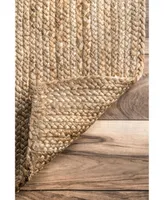 nuLoom Natura Hand Woven Rigo 5' x 8' Area Rug