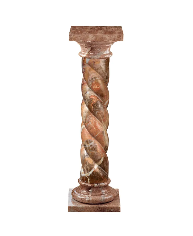 Design Toscano Venetian Doges Solid Marble Column