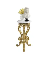 Design Toscano Palace of Versailles Petite Accent Pedestal Table