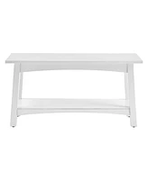 Alaterre Furniture Coventry Coat Hook with Bench Hall Tree Set