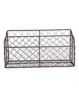 Design Importsic Chicken Wire Metal Desktop Letter Holder