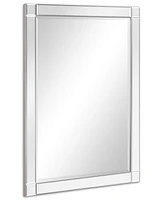 Empire Art Direct Moderno Squared Corner Beveled Rectangle Wall Mirror