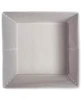 Design Imports Non-woven Polyester Cube Double Diamond Square Set of 2