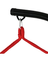 Double Cushion Hanging Rope Hammock Chair