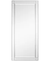 Empire Art Direct Moderno Squared Corner Beveled Rectangle Wall Mirror