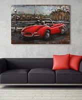 Empire Art Direct Convertible Mixed Media Iron Hand Painted Dimensional Wall Art, 32" x 48" x 2"