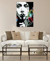 Empire Art Direct Secrets Frameless Free Floating Tempered Glass Panel Graphic Wall Art, 48" x 32" x 0.2"