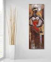Empire Art Direct Miss-tic Mixed Media Iron Hand Painted Dimensional Wall Art, 60" x 20" x 2.5"