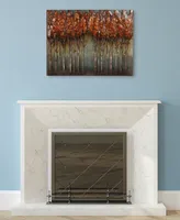 Empire Art Direct Sunset Ground Mixed Media Iron Hand Painted Dimensional Wall Art, 30" x 40" x 2"