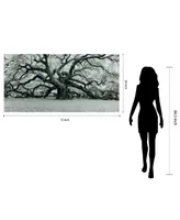 Empire Art Direct Growth Frameless Free Floating Tempered Art Glass Wall Art by Ead Art Coop, 36" x 72" x 0.2"