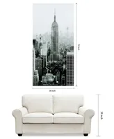 Empire Art Direct Empire Frameless Free Floating Tempered Art Glass Wall Art by Ead Art Coop, 72" x 36" x 0.2"