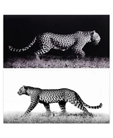 Empire Art Direct Fearless 1 and 2 Frameless Free Floating Tempered Glass Panel Graphic Wall Art, 24" x 48" x 0.2"