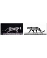 Empire Art Direct Fearless 1 and 2 Frameless Free Floating Tempered Glass Panel Graphic Wall Art, 24" x 48" x 0.2"