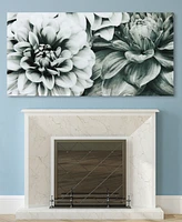 Empire Art Direct Blossoms Frameless Free Floating Tempered Art Glass Wall Art by Ead Art Coop, 36" x 72" x 0.2"