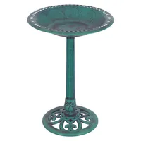 Bird Bath Feeder Freestanding Outdoor Garden Yard Patio Decor