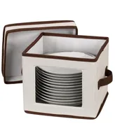 Household Essentials China Plate Storage Box