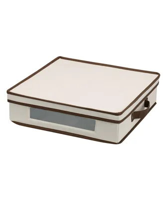 Household Essentials Charger Plate Storage Box