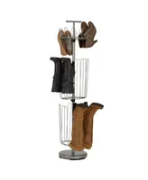 Household Essentials 3-Tier Carousel Boot Tree Shoe Rack