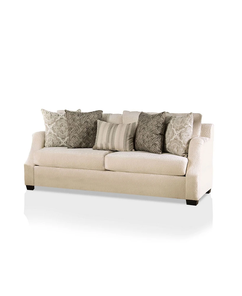 Furniture of America Quavo Upholstered Sofa