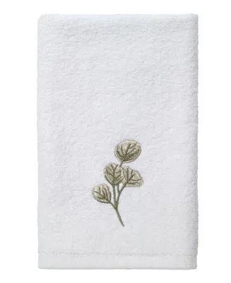 Avanti Ombre Leaves Botanical Cotton Fingertip Towel, 11" x 18"