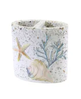 Avanti Coastal Terrazzo Stone Chips Resin Toothbrush Holder