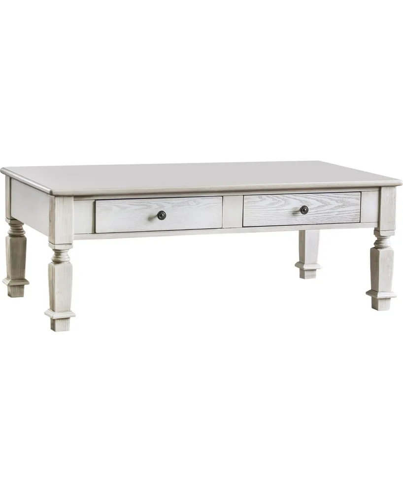 Vera Antique White Coffee Table