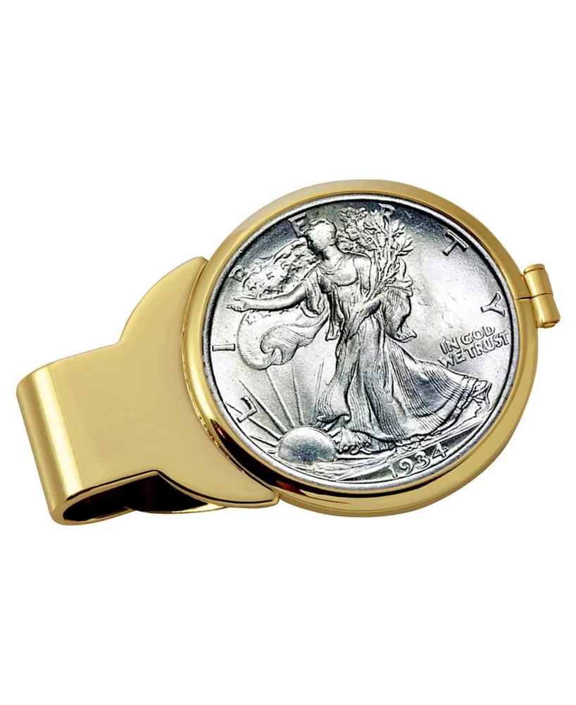 Men's American Coin Treasures Silver Walking Liberty Half Dollar Coin Money Clip