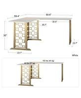 CosmoLiving by Cosmopolitan Ella L Desk