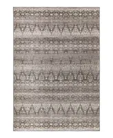 Orian Illusions Thames Taupe 6'7" x 9'6" Area Rug