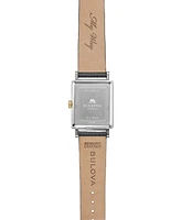 Bulova Men's Frank Sinatra My Way Gray Leather Strap Watch, 29.5 x 47mm