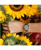 Bulova Women's Rubaiyat Diamond (1/4 ct. t.w.) Two-Tone Stainless Steel Bracelet Watch 35mm