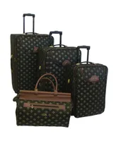 American Flyer Lyon 4 Piece Luggage Set