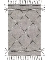 Closeout! Surya Apache Apa- Black 8' x 10' Area Rug