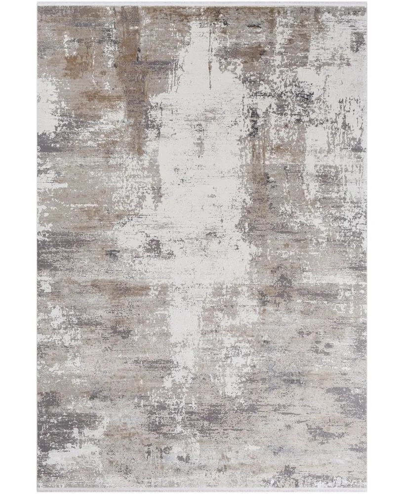 Surya Solar Sor-2300 Taupe 3' x 5' Area Rug