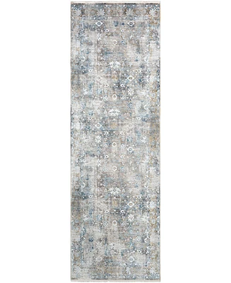 Surya Solar Sor-2307 Mist 3' x 9'10" Runner Area Rug