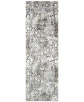 Surya Solar Sor-2308 Charcoal 3' x 9'10" Runner Area Rug