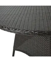 Noble House Adrian Outdoor Round Dining Table