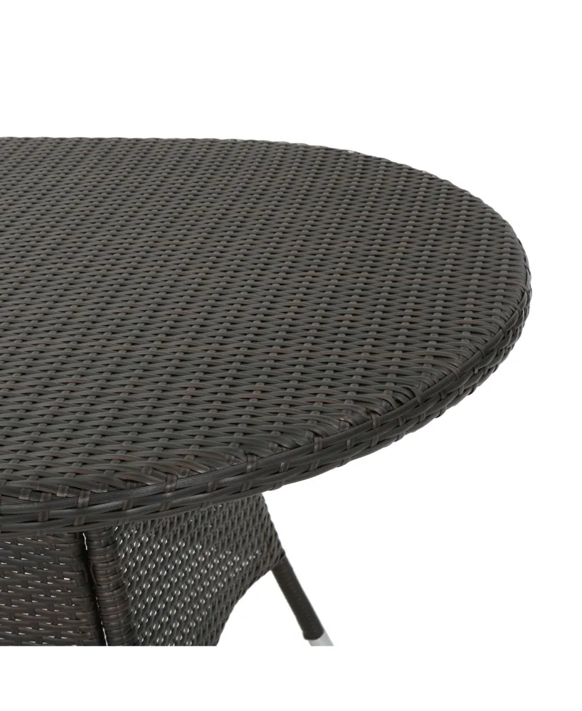 Noble House Sambrera Outdoor Oval Dining Table
