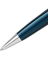 Montblanc Meisterstuck Solitaire Doue Blue Hour Classique Ballpoint Pen 112891