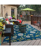 Oriental Weavers Caspian CAS09 5'3" x 7'6" Outdoor Area Rug