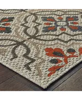 Jhb Design Scope SCO08 3'3" x 5' Outdoor Area Rug