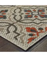 Oriental Weavers Latitude 709 Gray Area Rug