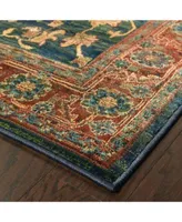 Jhb Design Kismet Kis08 Blue Rug