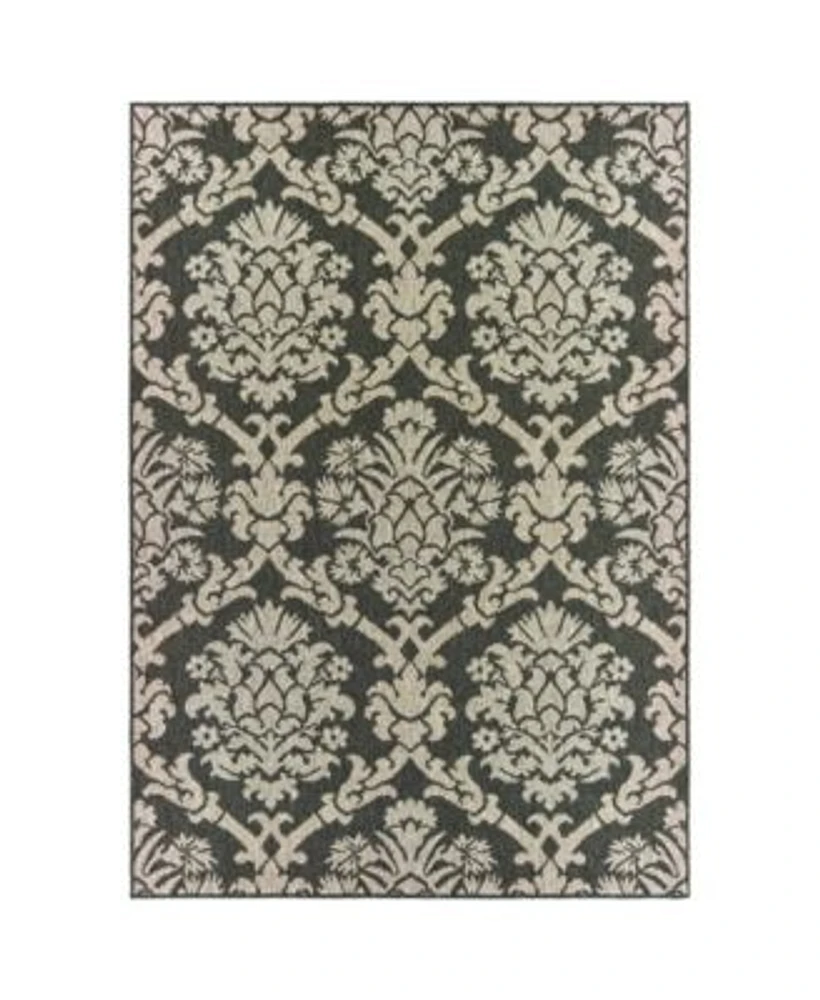 Oriental Weavers Latitude 8020k Gray Area Rug