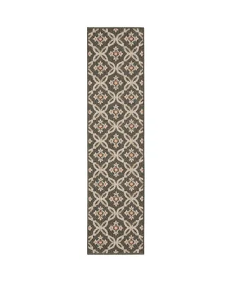 Oriental Weavers Latitude 1904K Gray 1'10" x 7'6" Runner Rug