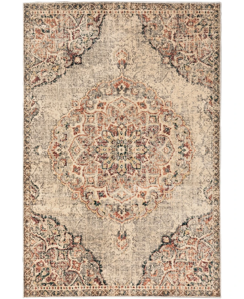 Jhb Design Romeo ROM05 Gray 5'3" x 7'3" Area Rug