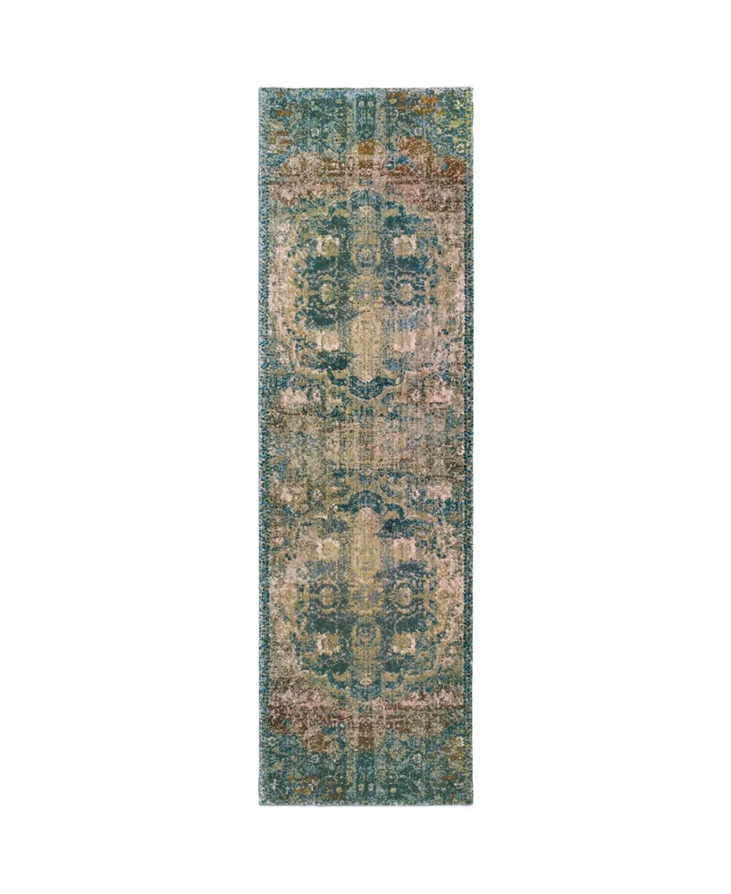 Jhb Design Gotham GOT07 2'3" x 7'6" Runner Rug