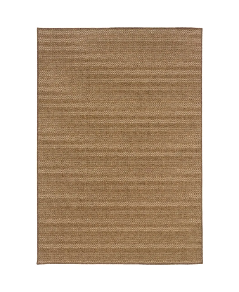 Jhb Design Magu MAG01 Tan 7'10" x 10'10" Outdoor Area Rug