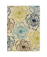 Jhb Design Bella BEL04 6'7" x 9'6" Outdoor Area Rug