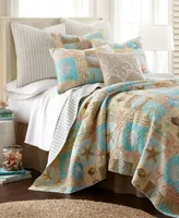 Levtex Bridgetown Coastal Print Reversible 3-Pc. Quilt Set, Full/Queen